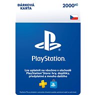 PlayStation Store - Kredit 2000 Kč - CZ Digital - Dobíjecí karta