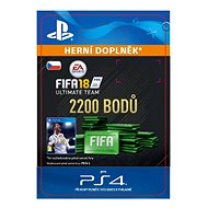 2200 FIFA 18 Points Pack - PS4 CZ Digital - Herní doplněk