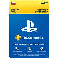 Dobíjecí karta PlayStation Plus Essential - Kredit 235 Kč (1M členství) - CZ