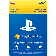 PlayStation Plus Extra - Kredit 365 Kč (1M členství) - CZ - Dobíjecí karta