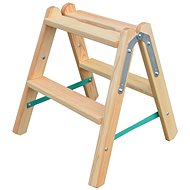 WOODLAND double-sided wooden steps 2 pcs. - Stepladder