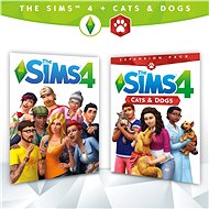 Hra na PC The Sims 4 + The Sims 4: Psi a kočky (PC) DIGITAL