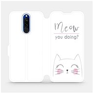 Flipové pouzdro na mobil Xiaomi Redmi 8 - M098P Meow you doing? - Kryt na mobil