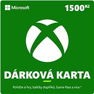 Xbox Live Dárková karta v hodnotě 1500Kč - Dobíjecí karta