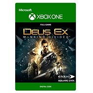 Deus Ex Mankind Divided: Standard Edition - Xbox Digital - Hra na konzoli