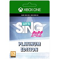 Lets Sing 2022: Platinum Edition - Xbox Digital - Hra na konzoli