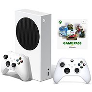 Herní konzole Xbox Series S + 2x Xbox Wireless Controller + 1M GPU
