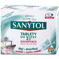 Tablety do myčky SANYTOL 4 v 1 tablety do myčky 40x20g - Tablety do myčky
