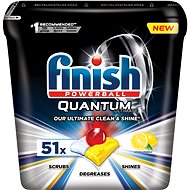 Dishwasher Tablets FINISH Quantum Ultimate Lemon Sparkle 51 pcs