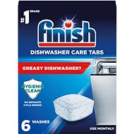 Čistič myčky FINISH kapsle na čištění myčky 6 ks