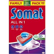 SOMAT All-in-1, 140 ks - Tablety do myčky