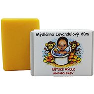 LEVANDULOVÝ DŮM Tuhé dětské mýdlo Mango Baby 120 g - Tuhé mýdlo