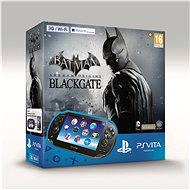 Playstation Vita Wi-fi/3G Black + 4GB paměťová karta + Batman: Arkham Origins Blackgate (Redeem Code