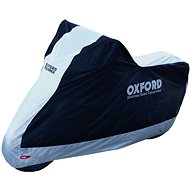 OXFORD plachta na motorku Aquatex Scooter, (černá/stříbrná, vel. S) - Plachta na skútr