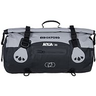 OXFORD Vodotěsný vak Aqua T-30 Roll Bag  (šedý/černý objem 30 l) - Brašna na motorku