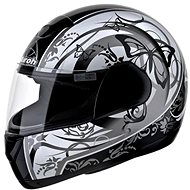 AIROH SPEED FIRE BUTTERFLY SPBT17 - integrální šedá helma XXL - Helma na motorku