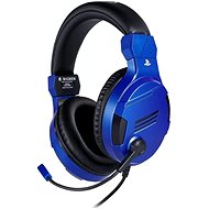 Herní sluchátka BigBen PS4 Stereo-Headset v3 - modrý