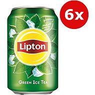 Lipton Green Ice Tea 6×0,33l plech - Ledový čaj