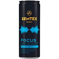 Semtex Focus 0,25l plech - Energetický nápoj
