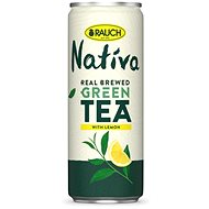 Nativa zelený čaj citrón 0,33l plech - Ledový čaj