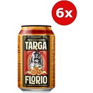 Targa Florio Pomeranč 6x 0,33l plech - Limonáda