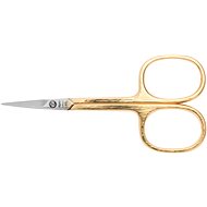 Solingen Curved Cuticle Clippers, Gilded 9cm