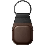 Nomad Leather Keychain Brown AirTag - AirTag klíčenka