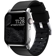 Nomad Active Strap Pro Black/Silver Apple Watch 45/44/42mm