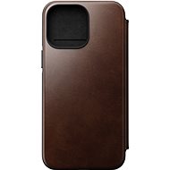 Nomad Leather MagSafe Folio Brown iPhone 14 Pro Max - Pouzdro na mobil