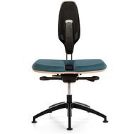 NESEDA Premium carbon tyrkysová - Kancelářská židle