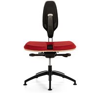 NESEDA Premium carbon červená - Kancelářská židle