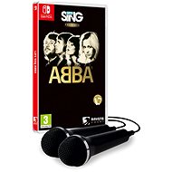 Lets Sing Presents ABBA + 2 microphones - Nintendo Switch