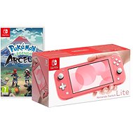 Nintendo Switch Lite - Coral + Pokémon Legends: Arceus - Herní konzole