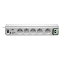 Surge Protector  APC Essential SurgeArrest, 5x 230V outlets with telephone line protection, France