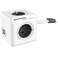 PowerCube Extended USB 3m - Zásuvka