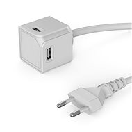 PowerCube USBcube Extended 4xUSB-A White - Zásuvka