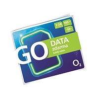 SIM karta O2 Předplacená karta GO Data Zdarma