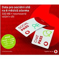 Vodafone předplacená karta 30 - Edice Sdílej - SIM karta