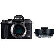 Canon EOS M5 tělo černý + adaptér EF-EOS M - Digitální fotoaparát