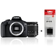 Canon EOS 2000D + EF-S 18-55 mm f/3.5-5.6 IS II + LP-E10 - Digitální fotoaparát