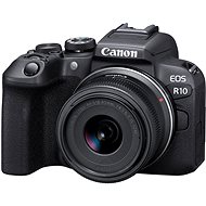 Canon EOS R10 + RF-S 18-45mm 4.5-6.3 IS STM + EF-EOS R adapter - Digital Camera