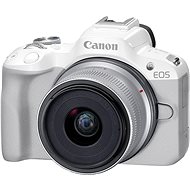 Canon EOS R50 bílá + RF-S 18-45mm f/4.5-6.3 IS STM - Digitální fotoaparát