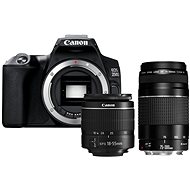 Canon EOS 250D černý + EF-S 18-55 mm f/3,5-5,6 DC III + EF 75-300 mm f/4-5.6 III - Digitální fotoaparát