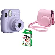 Fujifilm Instax Mini 11 levandulový Big Bundle - Instantní fotoaparát
