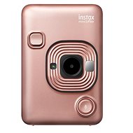 Fujifilm instax mini LiPlay Blush Gold + LiPlay Case Pink bundle - Instantní fotoaparát