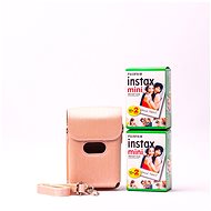 Fujifilm Instax mini link case pink bundle - Fotopapír