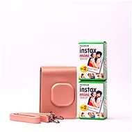 Fujifilm Instax mini Liplay case pink bundle - Fotopapír