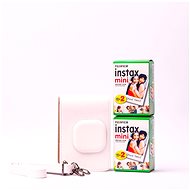Fujifilm Instax mini Liplay case white bundle - Fotopapír