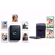 Fujifilm instax mini Link 2 Space Blue + Link Case Blue Bundle - Mobilní tiskárna
