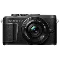 Olympus PEN E-PL10 černý + ED 14-42 mm f/3.5-5.6 EZ černý - Digitální fotoaparát